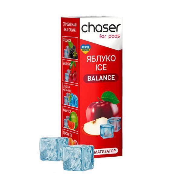 Рідина Chaser For Pods Ultra Apple Ice 30 мл (5.0%) (набір компонентів) 124592 фото Рідина Chaser For Pods Ultra Apple Ice 30 мл (5.0%) (набір компонентів) 124592 фото