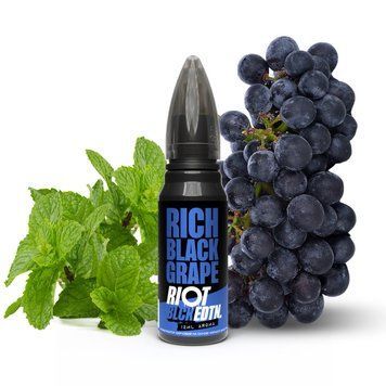 Жидкость Riot Squad BLCK EDTN Rich Black Grape (Виноград) 30ml (набор компонентов) 460986 фото
