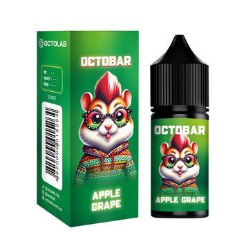 Жидкость Octobar NFT Apple Grape (Яблоко Виноград) 30ml (набор компонентов) 460038 фото