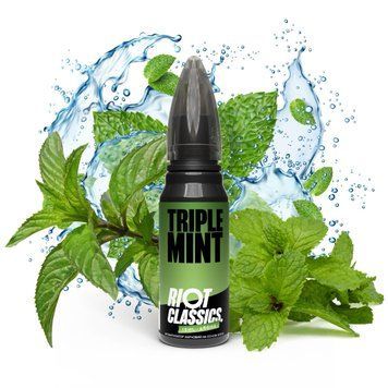 Жидкость Riot Squad Classics Triple Mint (Мята с Ментолом) 30ml (набор компонентов) 460994 фото