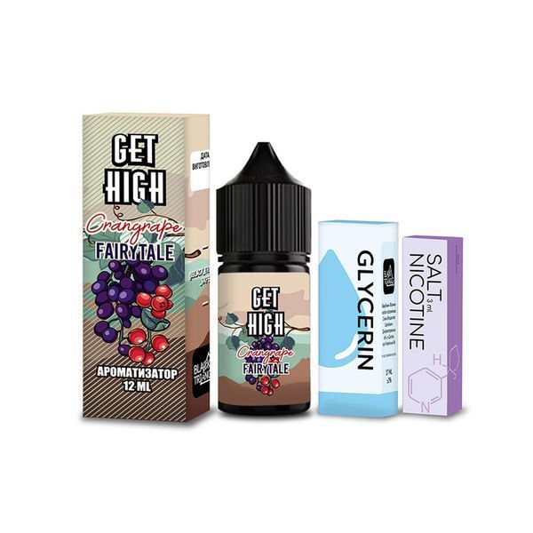 Рідина Get High Crangrape Fairytale (Журавлина та Виноград з холодком) 30ml (набір компонентів) 460098 фото Рідина Get High Crangrape Fairytale (Журавлина та Виноград з холодком) 30ml (набір компонентів) 460098 фото